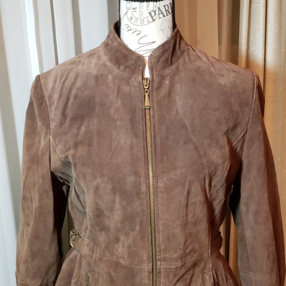 Relativity Jackets & Blazers - GENUINE SUEDE JACKET